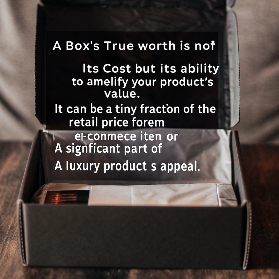 The value of packaging in different markets a comparison of a luxury product box and a simple e-commerce mailer box